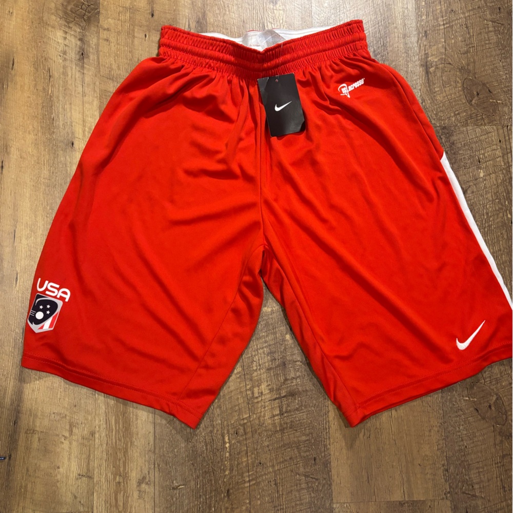 Vintage Nike USA lacrosse shorts